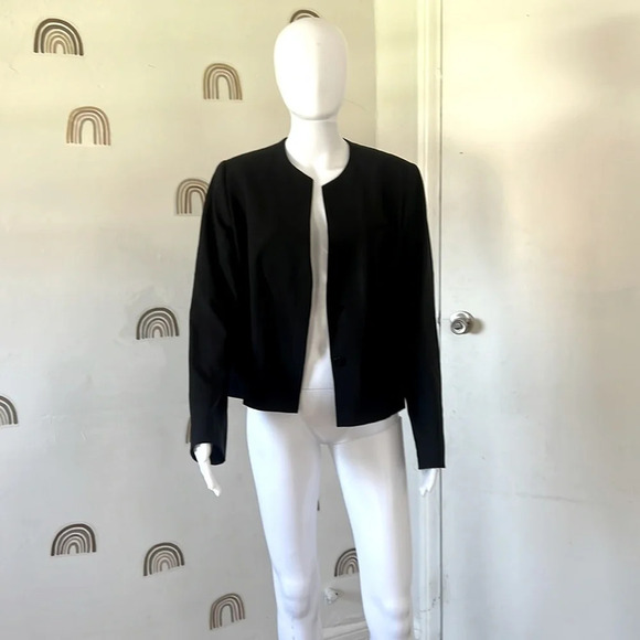 Vintage Giorgio Armani Black Jacket Blazer | Medium - Picture 1 of 6